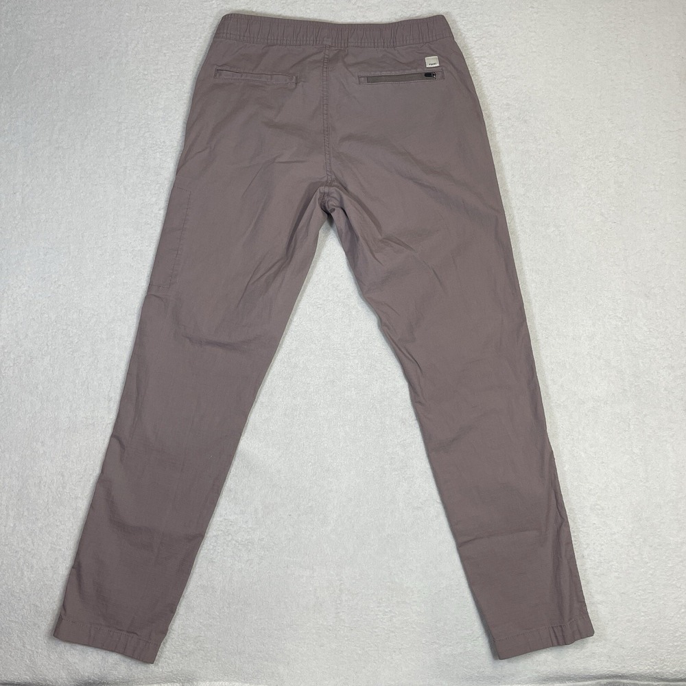 Vuori Ripstop Dura Terra Pants Drawstring Stretch Light Brown Womens Small VW401 - Picture 8 of 14